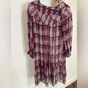 Thomas Wylde printed dress size 10